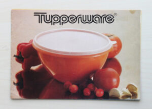 CATÁLOGO TUPPERWARE + DÍPTICO "BIENVENIDA A SU REUNION TUPPERWARE"