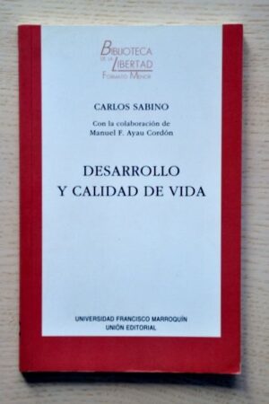 DESARROLLO Y CALIDAD DE VIDA