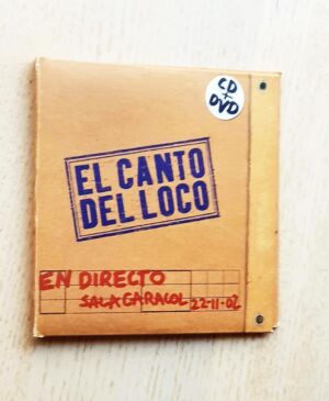 EL CANTO DEL LOCO - EN DIRECTO SALA CARACOL (CD+DVD)
