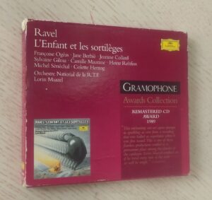 MAURICE RAVEL - L'ENFANT ET LES SORTILEGES (Remastered CD Award 1989 / en estuche)