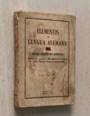 ELEMENTOS DE LENGUA ALEMANA (edición de 1942)