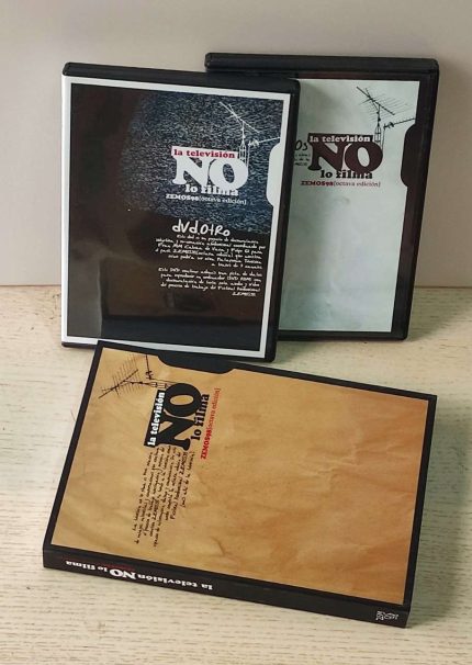 LA TELEVISIÓN NO LO FILMA. Zemos98 octava edición (Estuche con libro + 2 DVD)