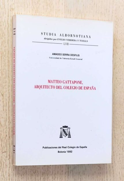 MATTEO GATTAPONE, ARQUITECTO DEL COLEGIO DE ESPAÑA