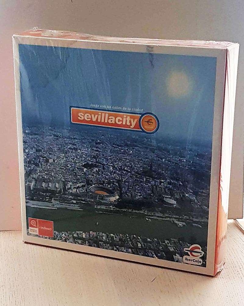 SEVILLACITY. Juega con las calles de tu ciudad (juego de mesa similar al Monopoly / NUEVO, precintado)
