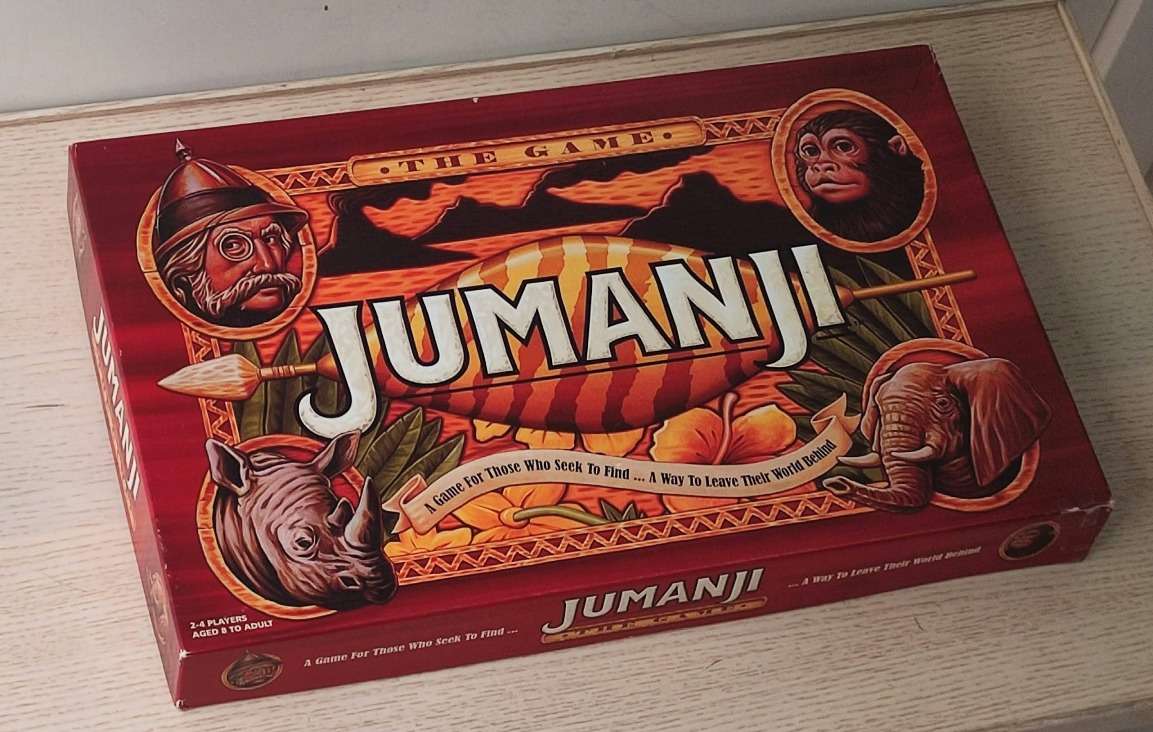 JUMANJI. Juego de mesa (en inglés)