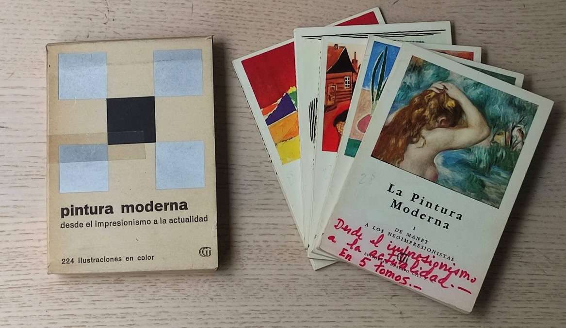 PINTURA MODERNA desde el impresionismo a la actualidad (estuche con 5 libritos)