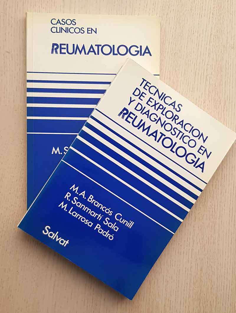 TÉCNICAS DE EXPLORACIÓN Y DIAGNÓSTICO EN REUMATOLOGÍA + CASOS CLÍNICOS EN REUMATOLOGÍA (dos libros)