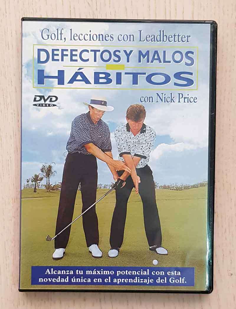 DEFECTOS Y MALOS HÁBITOS. Con Nick Price. (DVD / Golf, lecciones con Leadbetter)