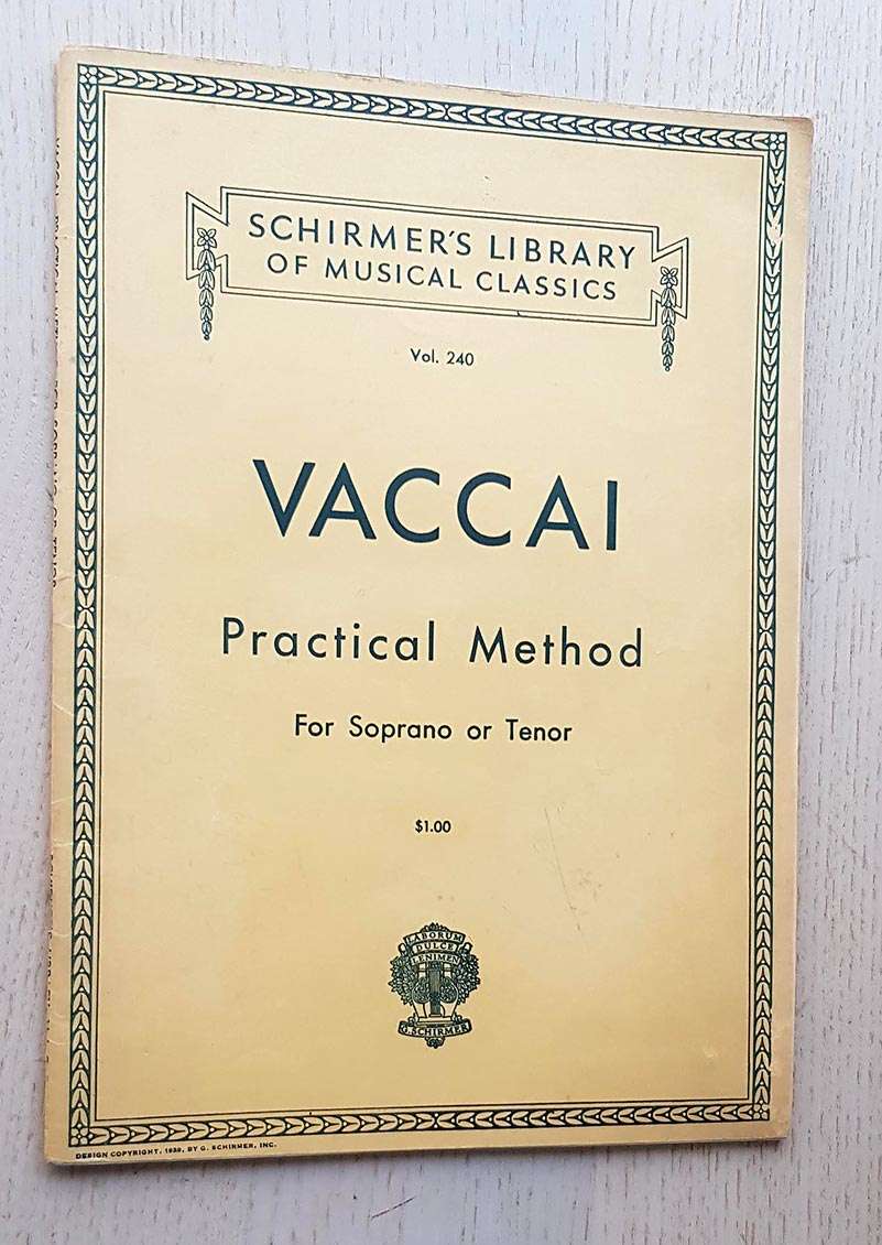 PRACTICAL ITALIAN VOCAL METHOD for Soprano or Tenor