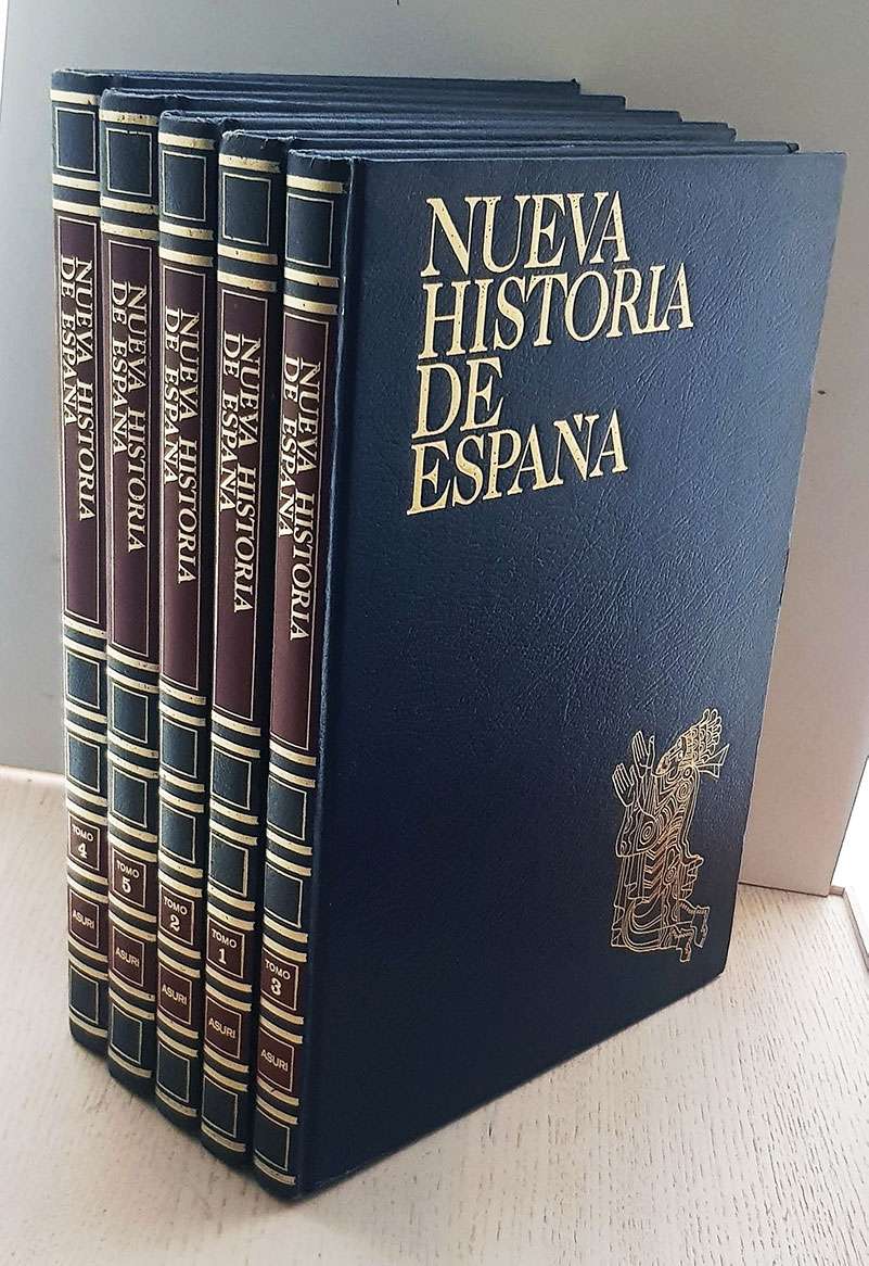 NUEVA HISTORIA DE ESPAÑA (5 tomos / Ed. Asuri)