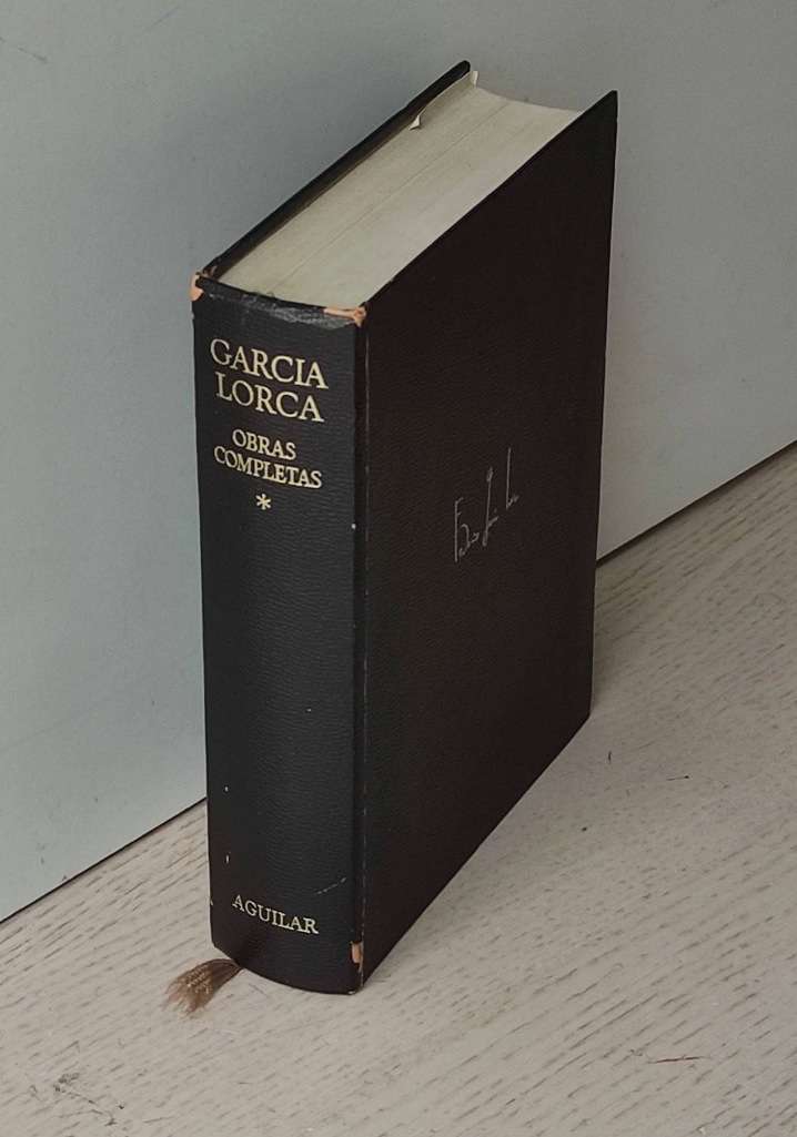 OBRAS COMPLETAS. Tomo I: Verso - Prosa - Música - Dibujos (Ed. Aguilar, col. Obras Eternas)
