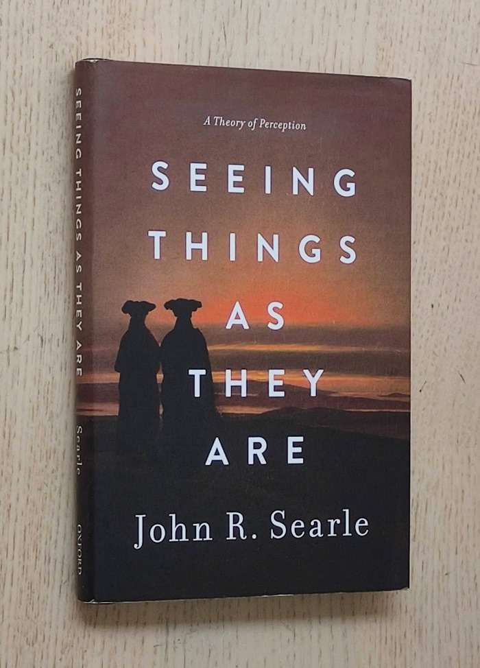 SEEING THINGS AS THEY ARE. A theory of perception