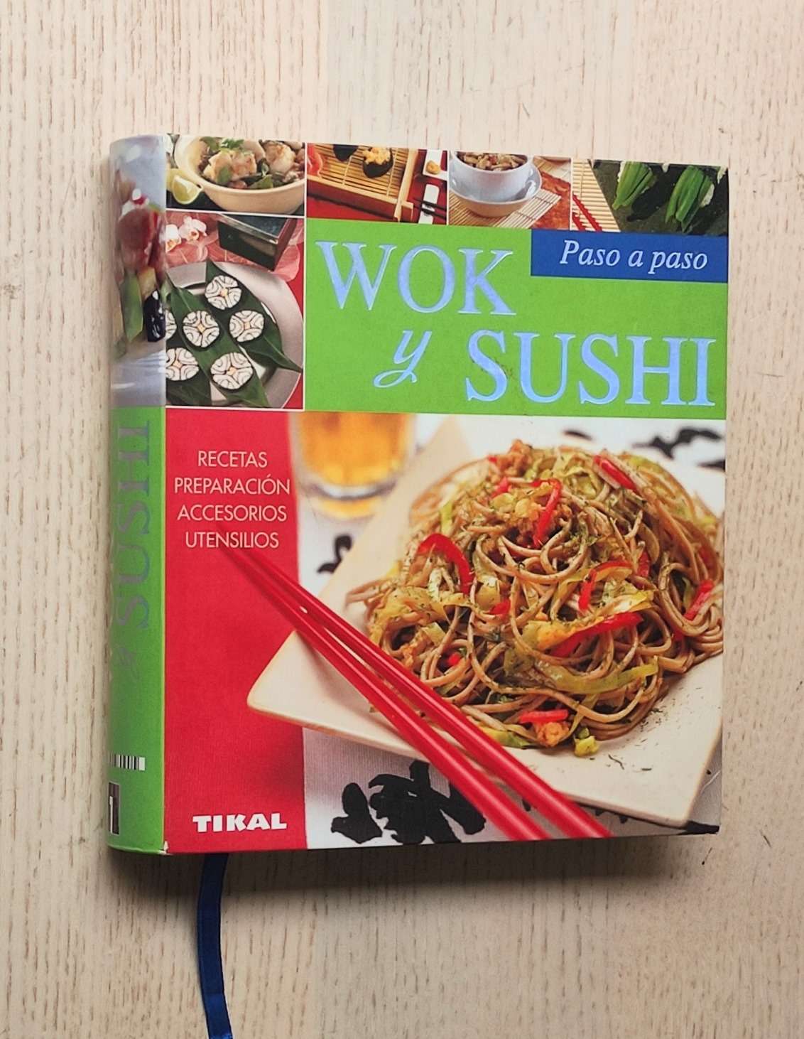 WOK Y SUSHI. Recetas. Preparación. Accesorios. Utensilios