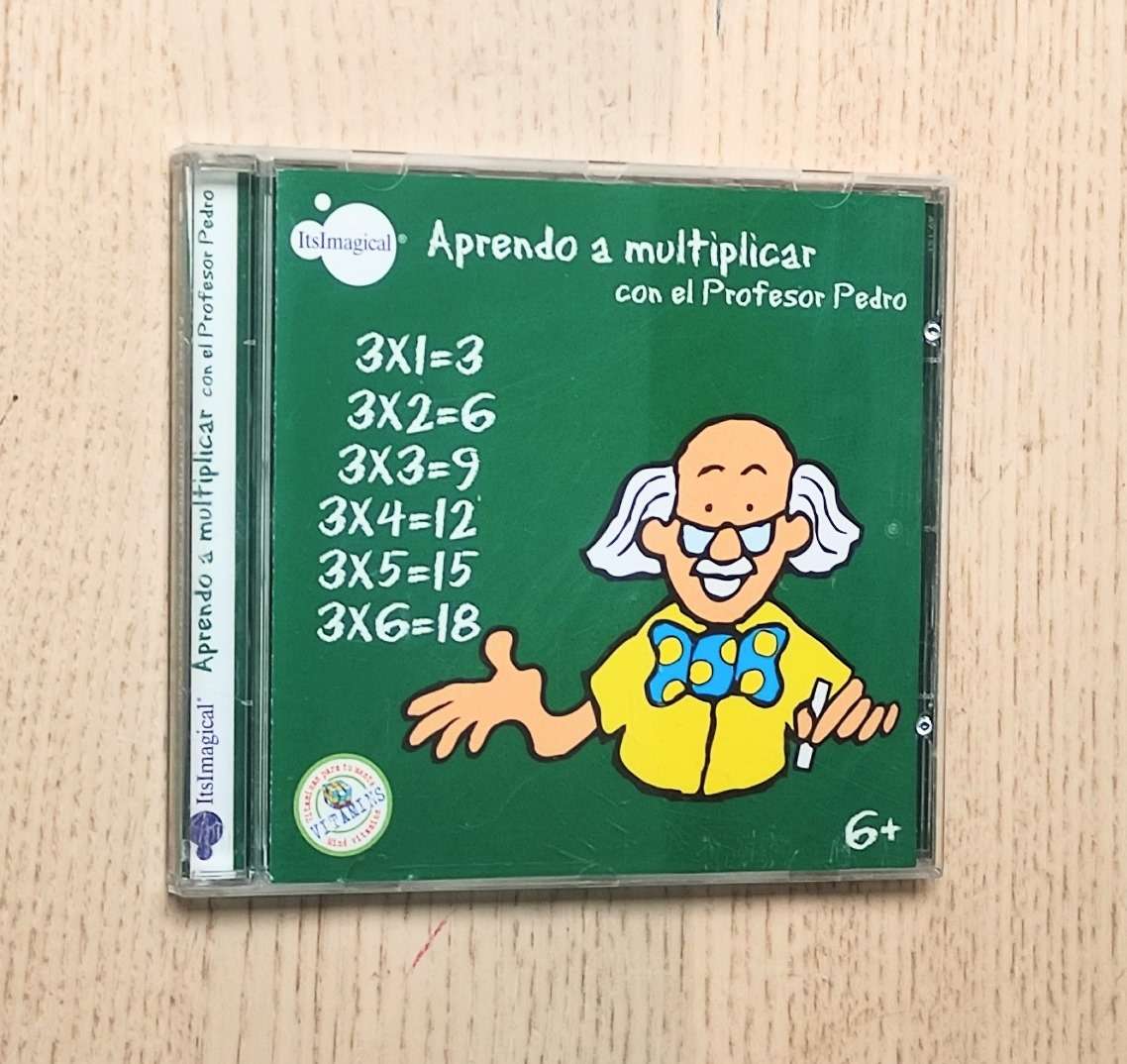 APRENDO A MULTIPLICAR con el profesor Pedro (CD)