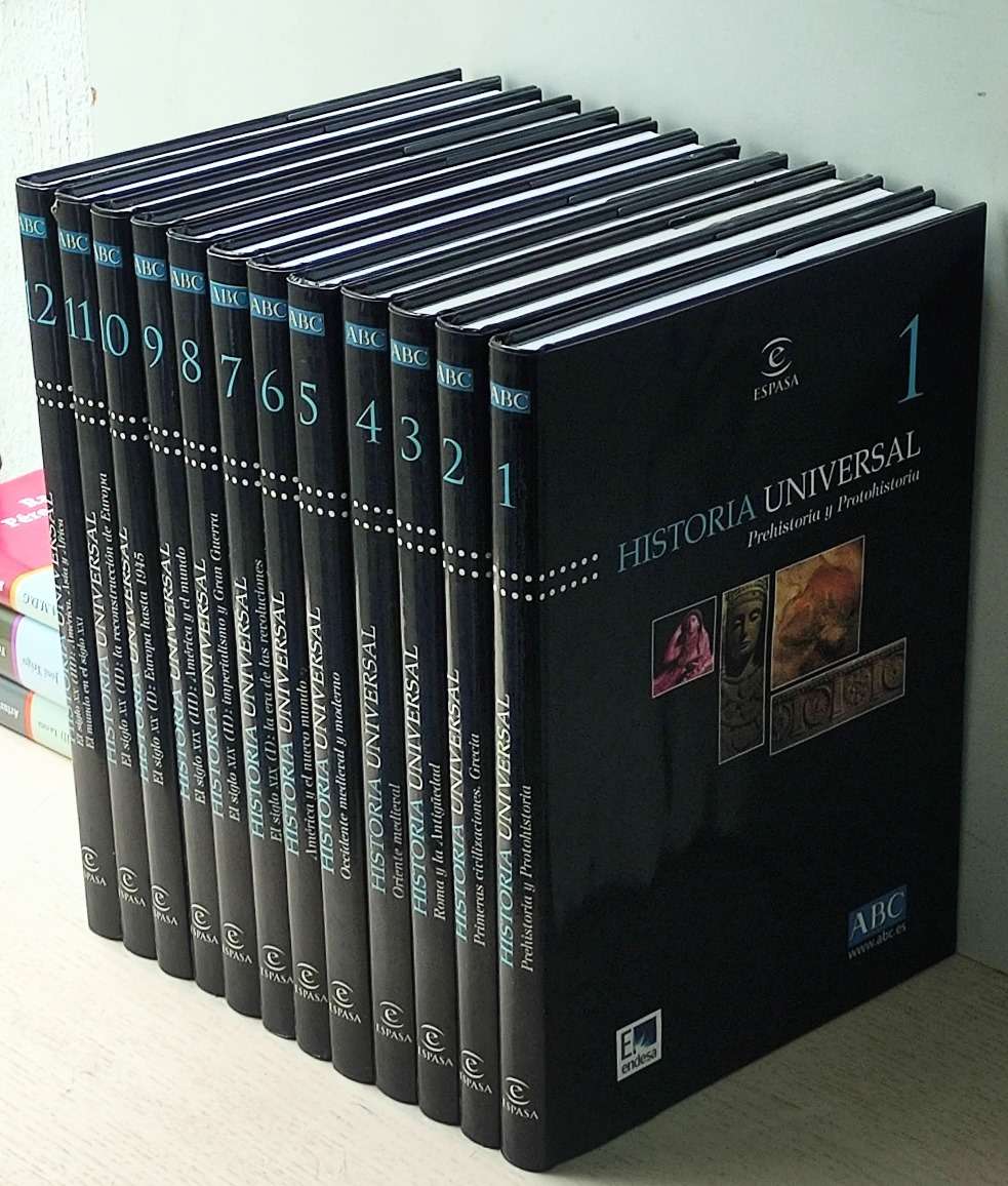 HISTORIA UNIVERSAL. 12 tomos (completa / NUEVA)