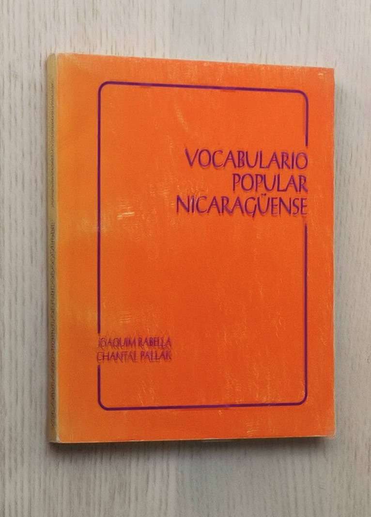 VOCABULARIO POPULAR NICARAGÜENSE