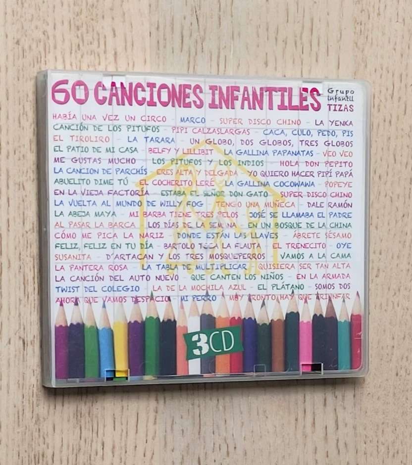60 CANCIONES INFANTILES (3 CDs)